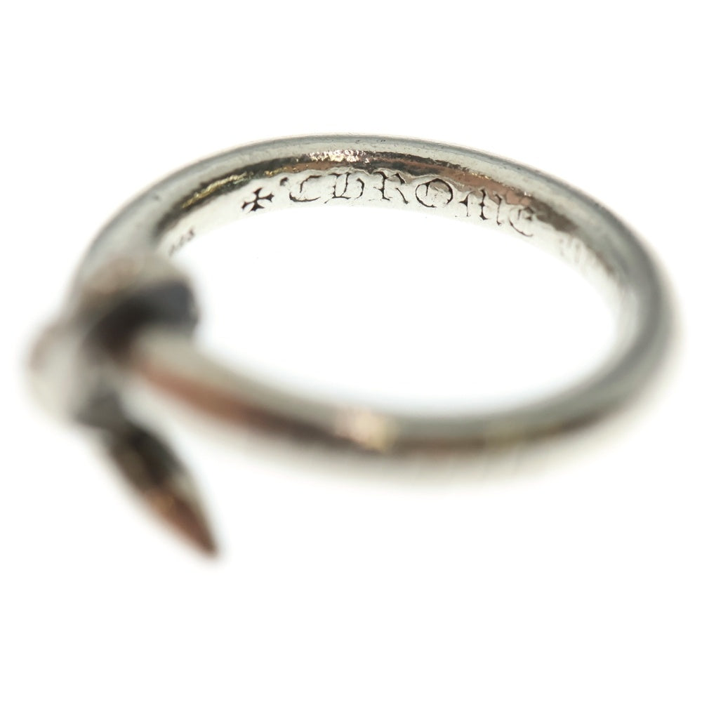 CHROME HEARTS(クロムハーツ) NAIL CRSBALL ネイル クロスボール リング シルバー BCA349