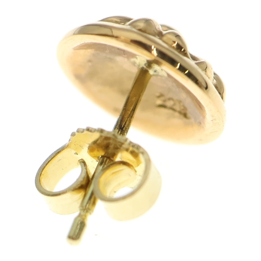 CHROME HEARTS(クロムハーツ) 22K STD CRSBL クロスボール スタッドピアス ゴールド