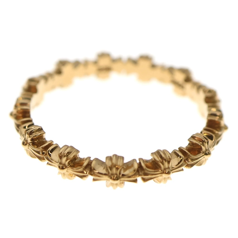 CHROME HEARTS(クロムハーツ) 22K TINY E CH PLS BAND タイニーECHプラスバンド リング ゴールド