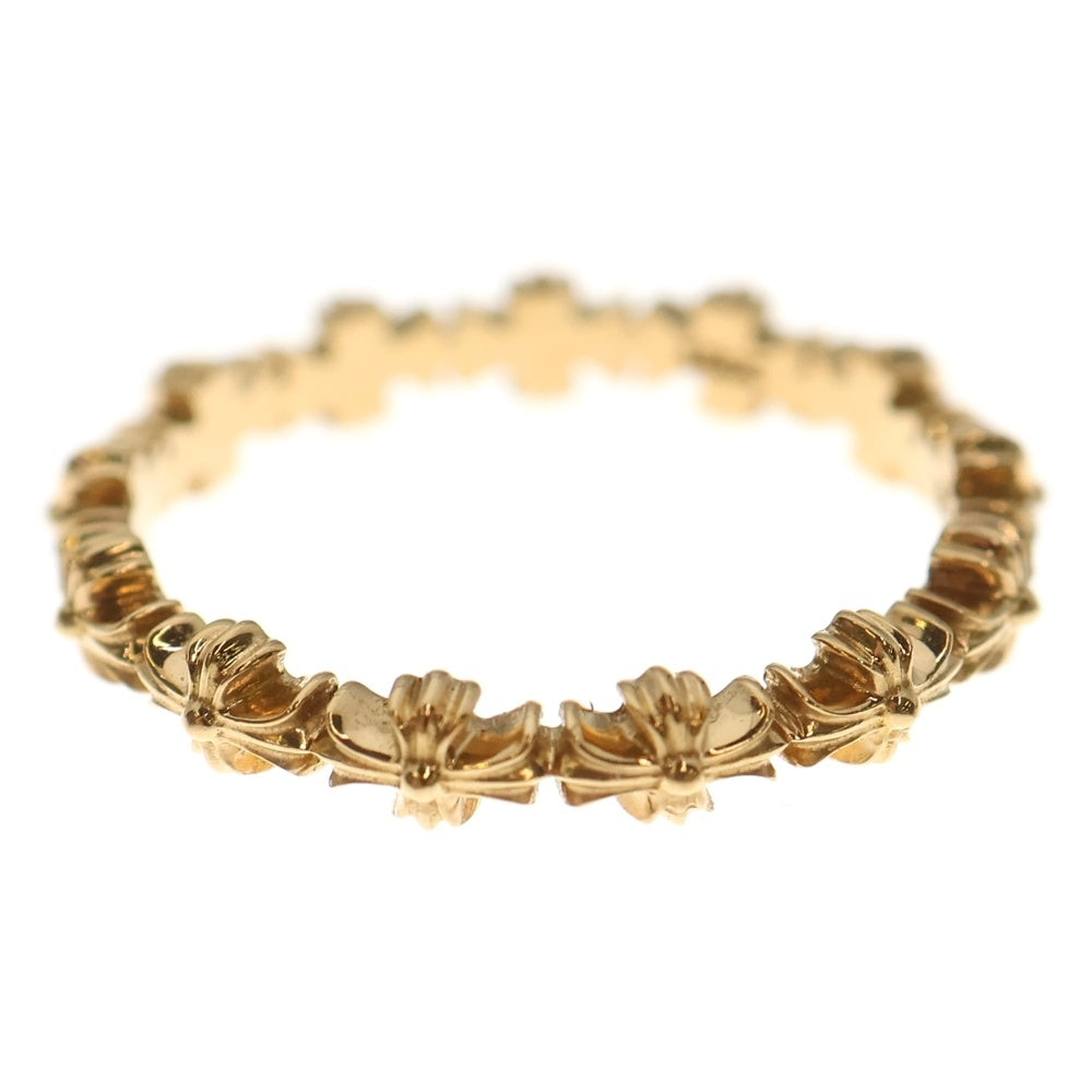 CHROME HEARTS(クロムハーツ) 22K TINY E CH PLS BAND タイニーECHプラスバンド リング ゴールド