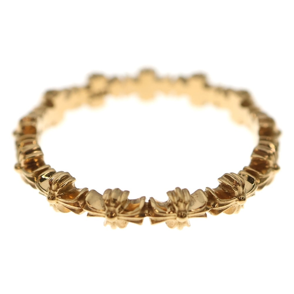 CHROME HEARTS(クロムハーツ) 22K TINY E CH PLS BAND タイニーECHプラスバンド リング ゴールド