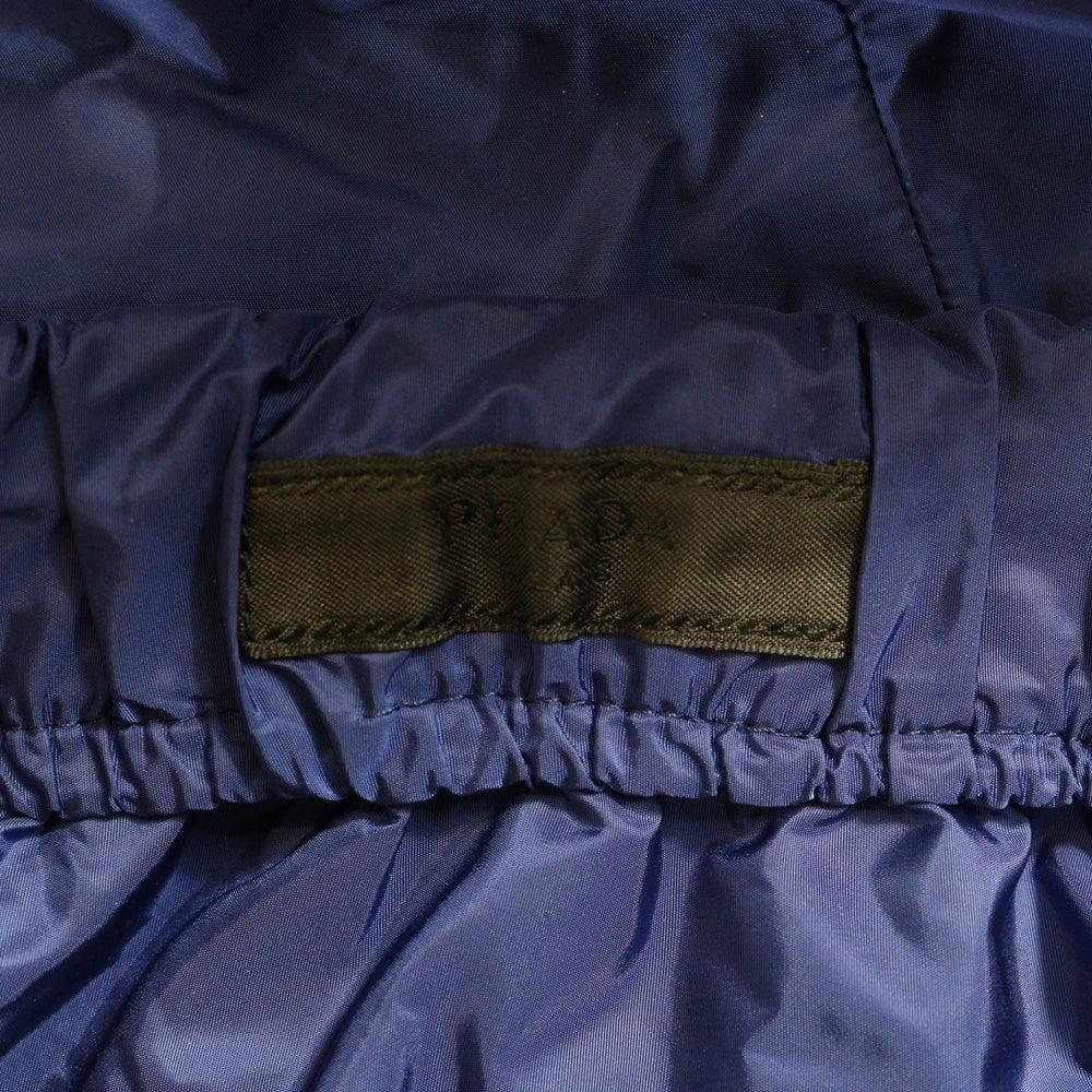 PRADA(プラダ) RE-NYLON三角プレートハーフパンツ ネイビー SPH153 S212 1WQ9