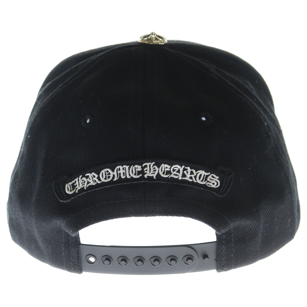 CHROME HEARTS(クロムハーツ) TRUCKER CAP トラッカーキャップ RS3刺繍 クロスボールキャップ 帽子 ブラック