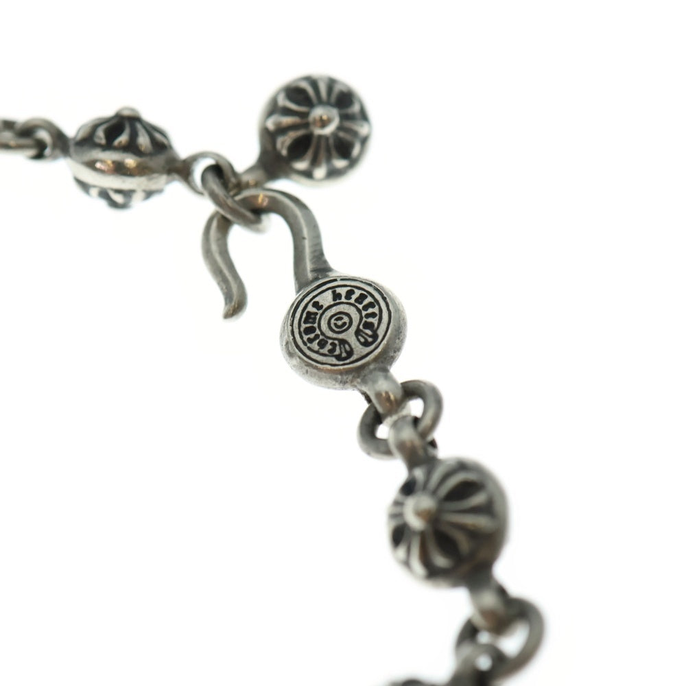 CHROME HEARTS(クロムハーツ) #1 CRSBL CHN FILIG CRS クロスボールチェーン フィリグリークロスXS ネックレス シルバー BCA191