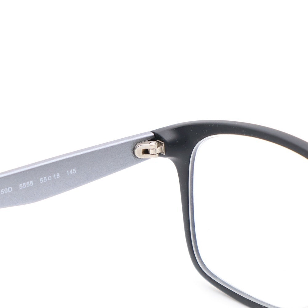 Ray Ban(レイバン) OPTICS ウェリントン テンプルロゴ サングラス ブラック RB7059D