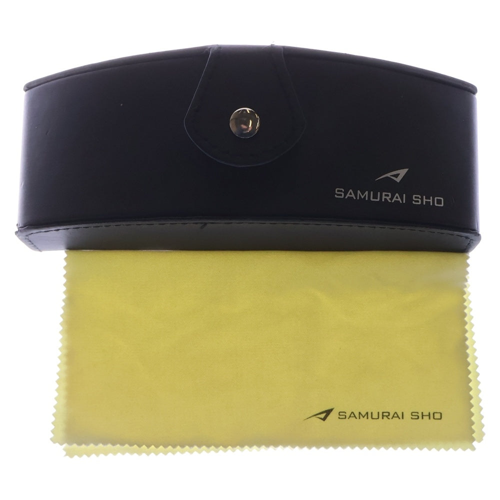 SAMURAI SHO(サムライショウ) リミテッドエディション テンプルロゴ サングラス ブラック