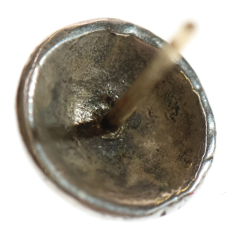 CHROME HEARTS(クロムハーツ) STUD CRSBLL クロスボールスタッドピアス シルバー BCA110