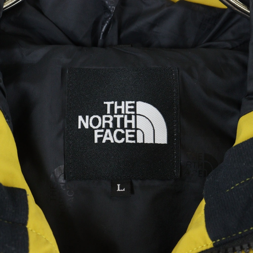 THE NORTH FACE(ザノースフェイス) MOUNTAIN LIGHT JACKET マウンテンライト ジャケット MEマウンテンパーカー ブラック/イエロー NPW62236