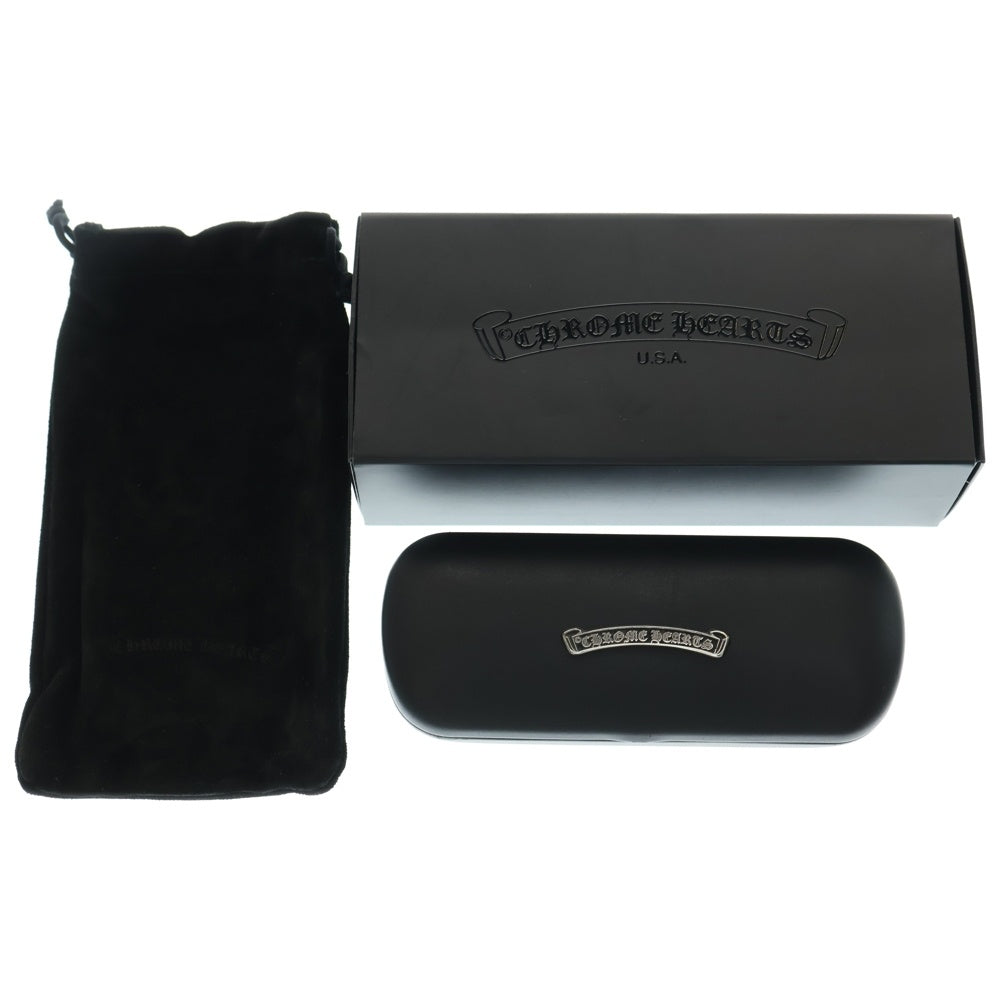 CHROME HEARTS(クロムハーツ) LOWRIDER ローライダー セルフフレーム サングラス アイウェア ブラック