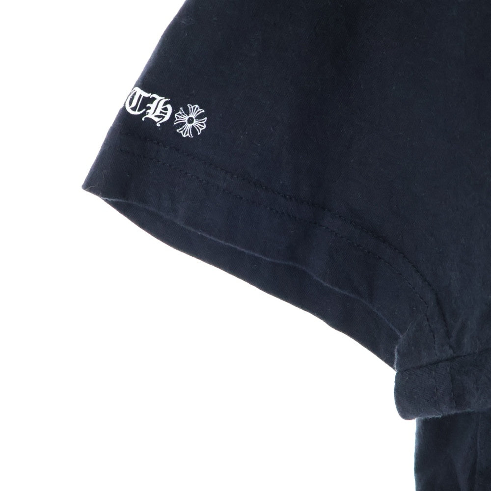 CHROME HEARTS(クロムハーツ) St. Barth Limited Back Scroll Logo Tee 半袖Tシャツ カットソー ブラック