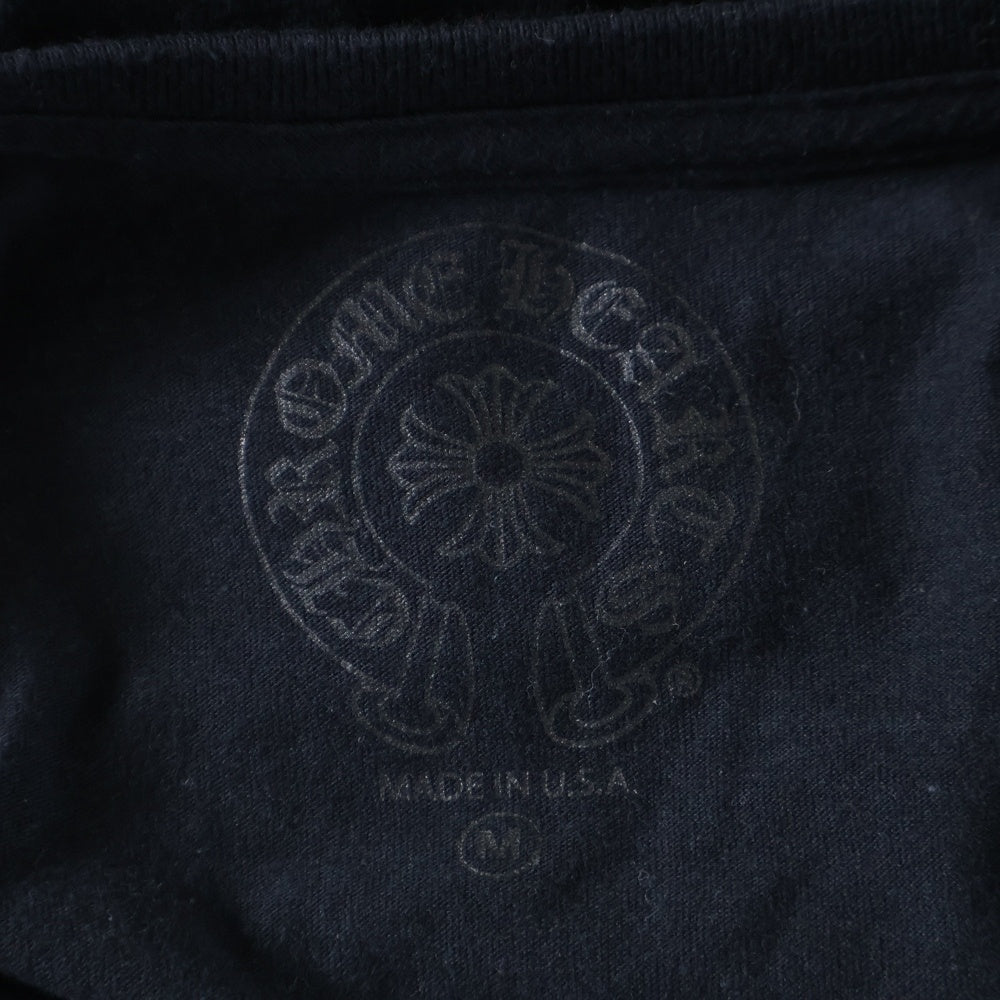 CHROME HEARTS(クロムハーツ) St. Barth Limited Back Scroll Logo Tee 半袖Tシャツ カットソー ブラック