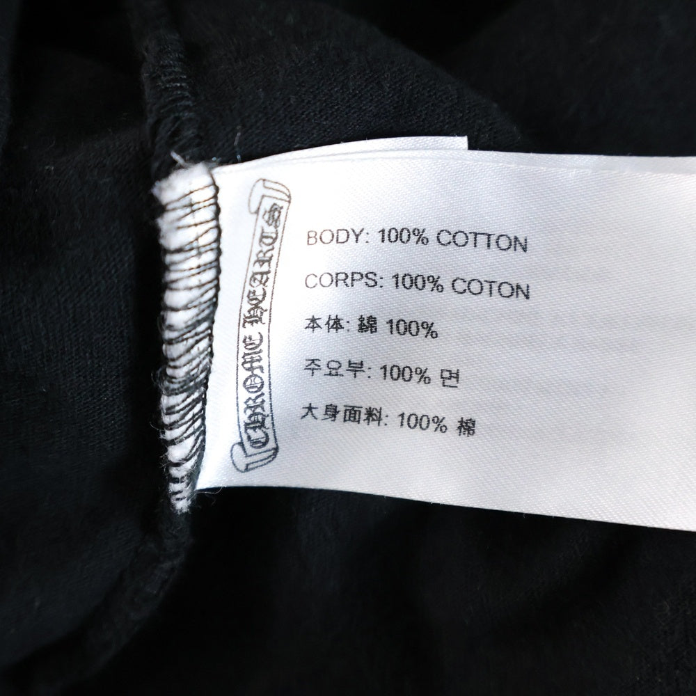 CHROME HEARTS(クロムハーツ) Aspen SCROLL L/S Tee 長袖Tシャツ カットソー ブラック