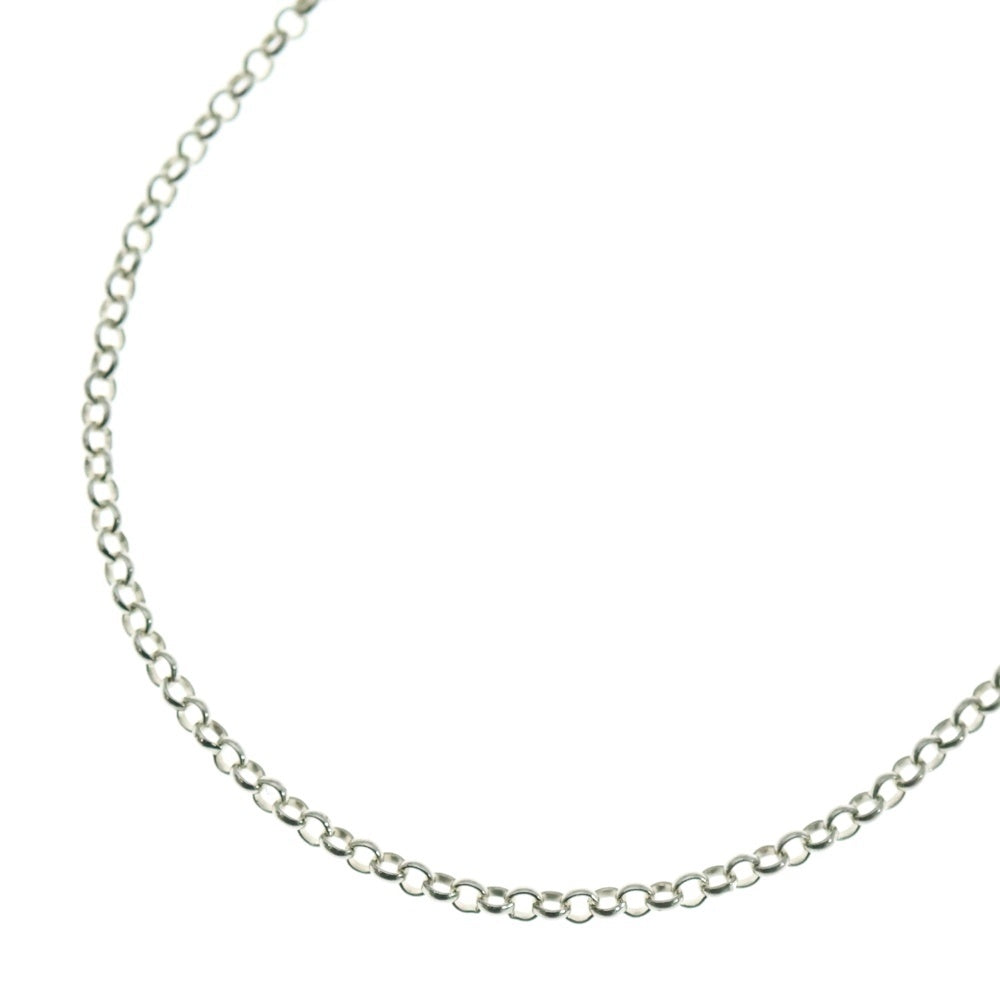 CHROME HEARTS(クロムハーツ) NECKCHAIN R18 ロールチェーンネックレス 18inch シルバー BCA083