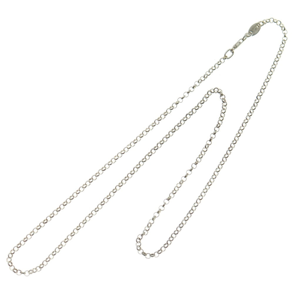 CHROME HEARTS(クロムハーツ) NECKCHAIN R18 ロールチェーンネックレス 18inch シルバー BCA083