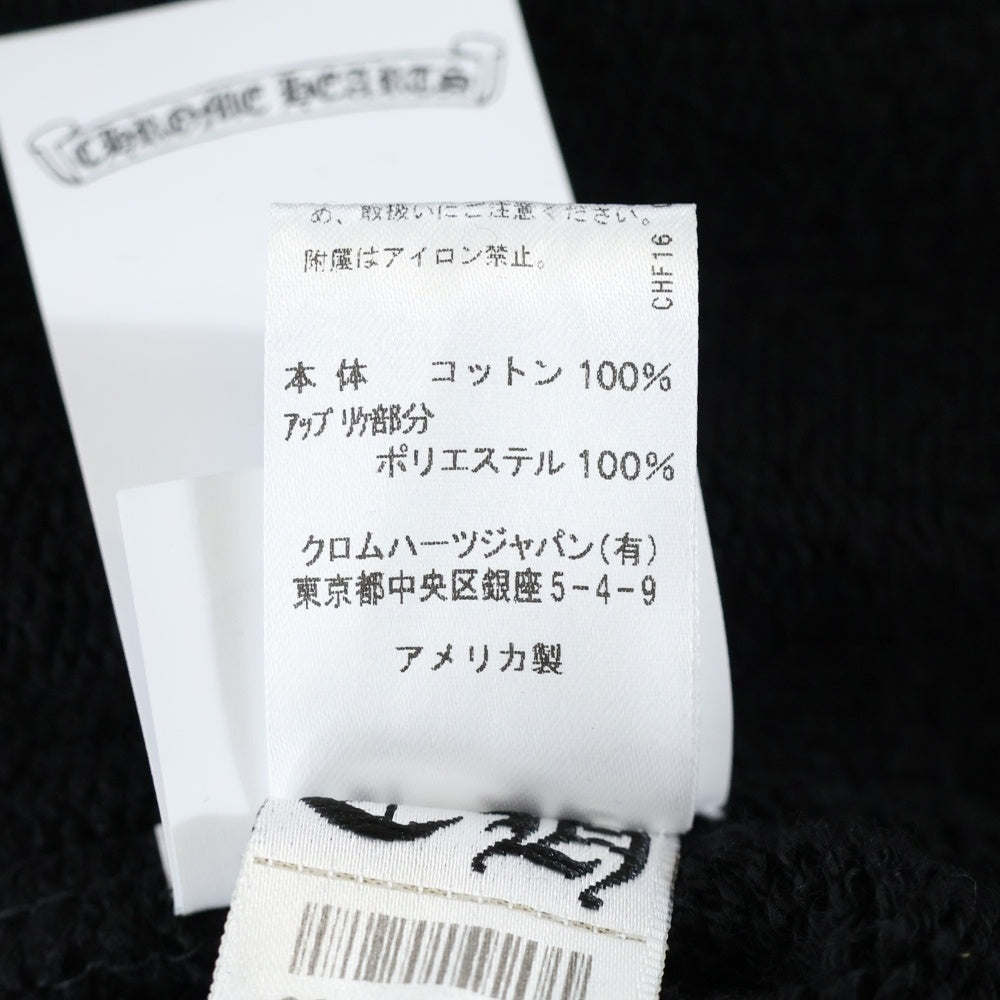 CHROME HEARTS(クロムハーツ) Y NOT 7-11刺繍ロゴ ハーフパンツ ショーツ ブラック