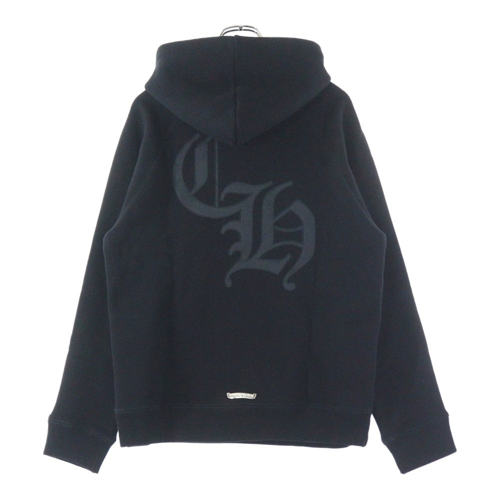 CHROME HEARTS(クロムハーツ) 7-11 HOODIE バックCHロゴ クロス刺繍 プルオーバーパーカー ブラック