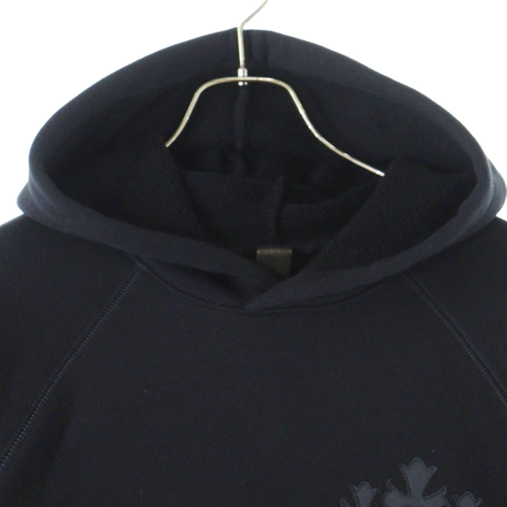 CHROME HEARTS(クロムハーツ) 7-11 HOODIE バックCHロゴ クロス刺繍 プルオーバーパーカー ブラック