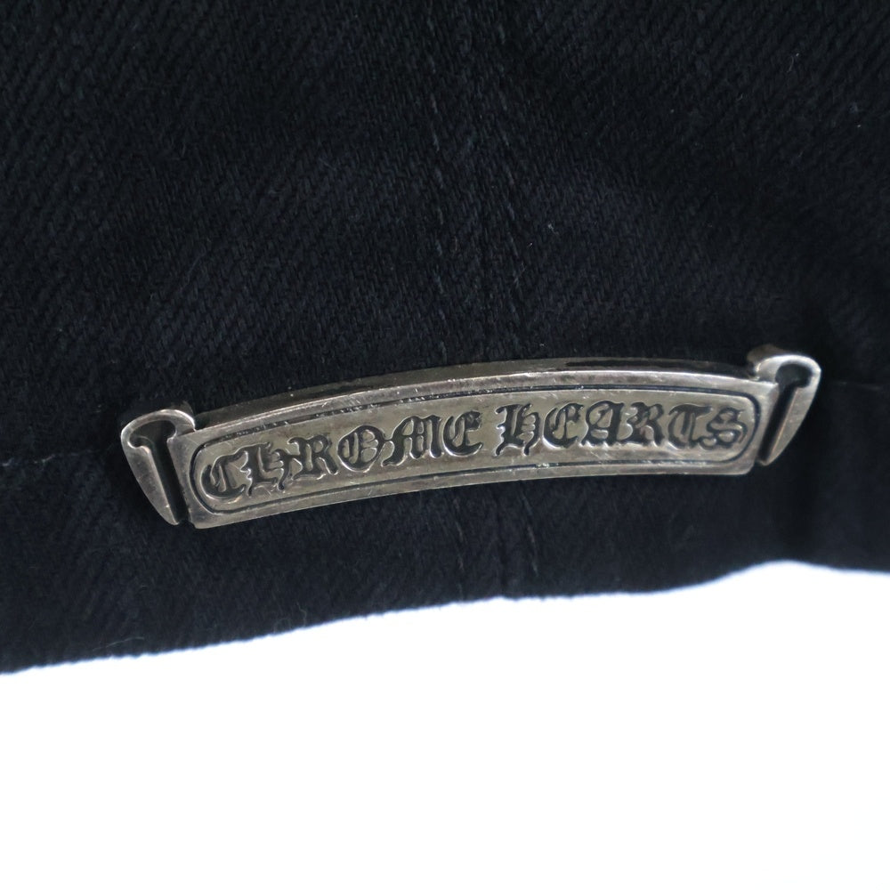CHROME HEARTS(クロムハーツ) ダガージップ バックフレアニー デニムジャケット ブラック