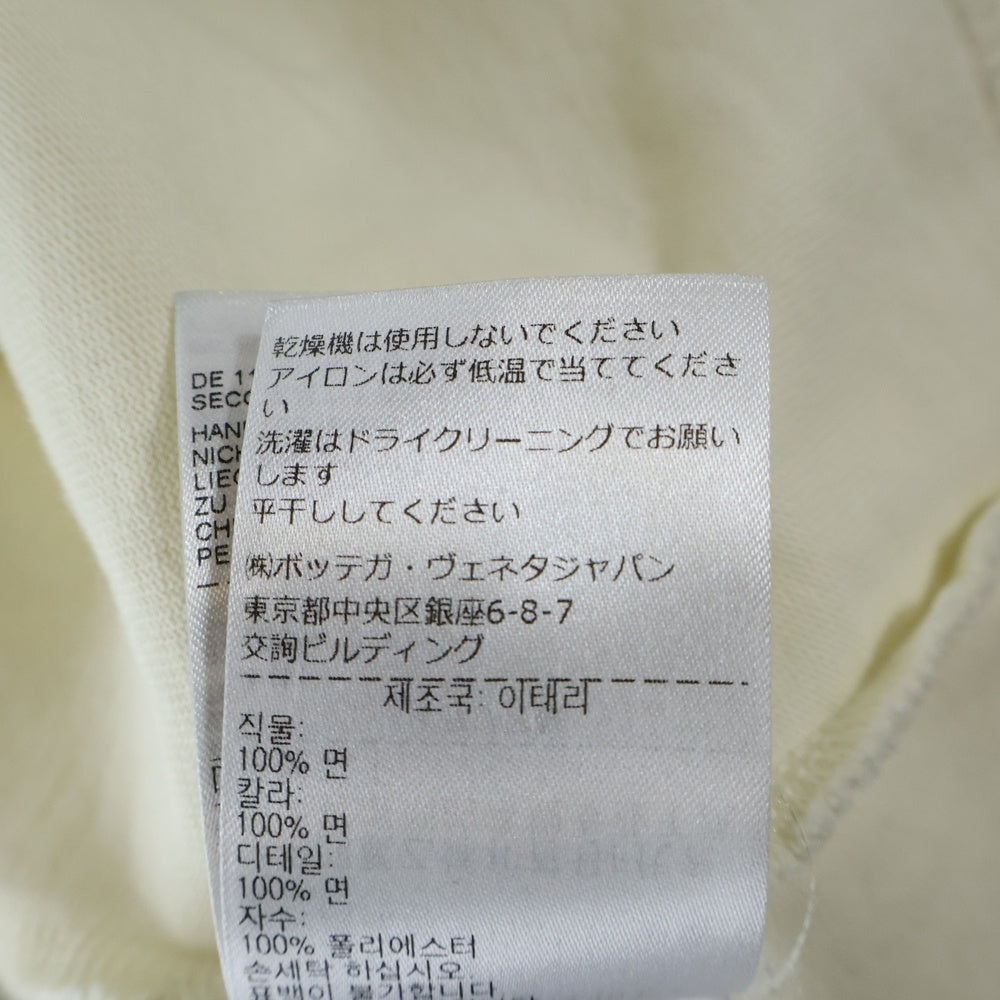 BOTTEGA VENETA(ボッテガヴェネタ) オーバーサイズクルーネックTシャツ 半袖 カットソー ホワイト 783387 VKLZ0