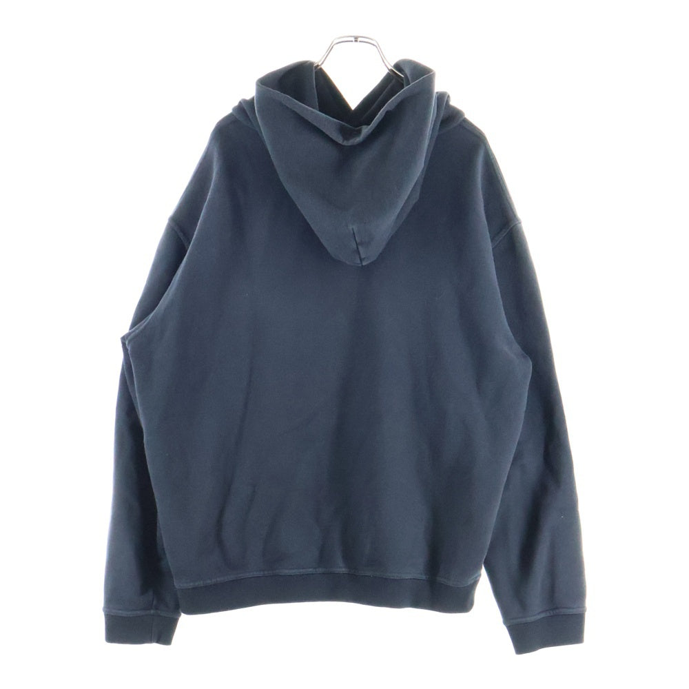 Maison Margiela(メゾンマルジェラ) 22SS プルオーバー ロゴ刺繍 スウェットパーカー ブラック S50GU0167 S25503