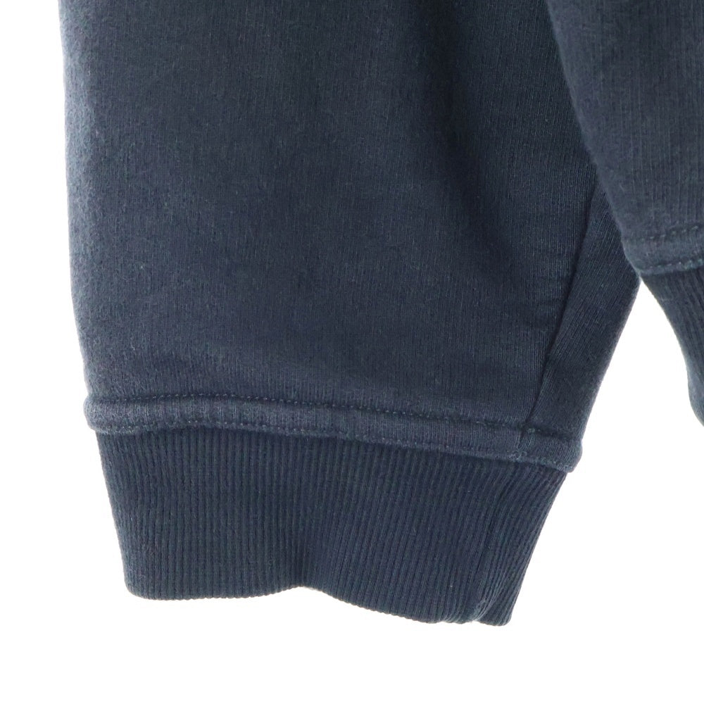 Maison Margiela(メゾンマルジェラ) 22SS プルオーバー ロゴ刺繍 スウェットパーカー ブラック S50GU0167 S25503