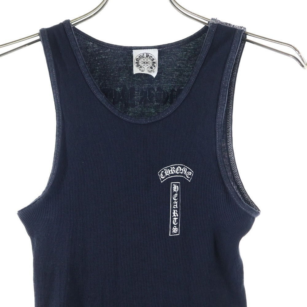 CHROME HEARTS(クロムハーツ) OLD TANK TOP ケルティック クロス タンクトップ ノースリーブ ブラック