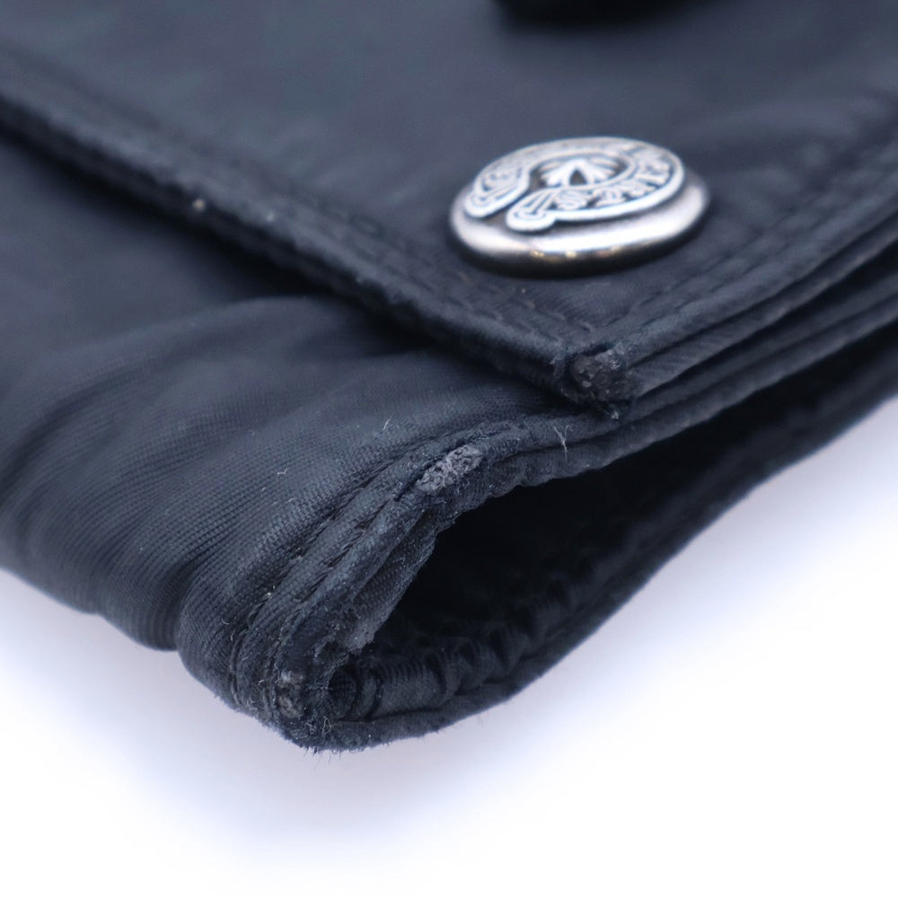 CHROME HEARTS(クロムハーツ) 3 FOLD NYLON WALLET 3 フォールド ナイロンウォレット ブラック