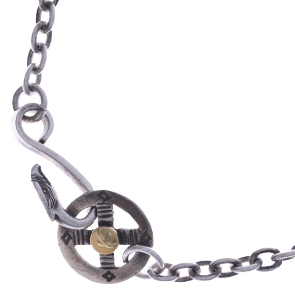 goro's(ゴローズ) メタル付きホイール太丸チェーン ネックレスチェーン