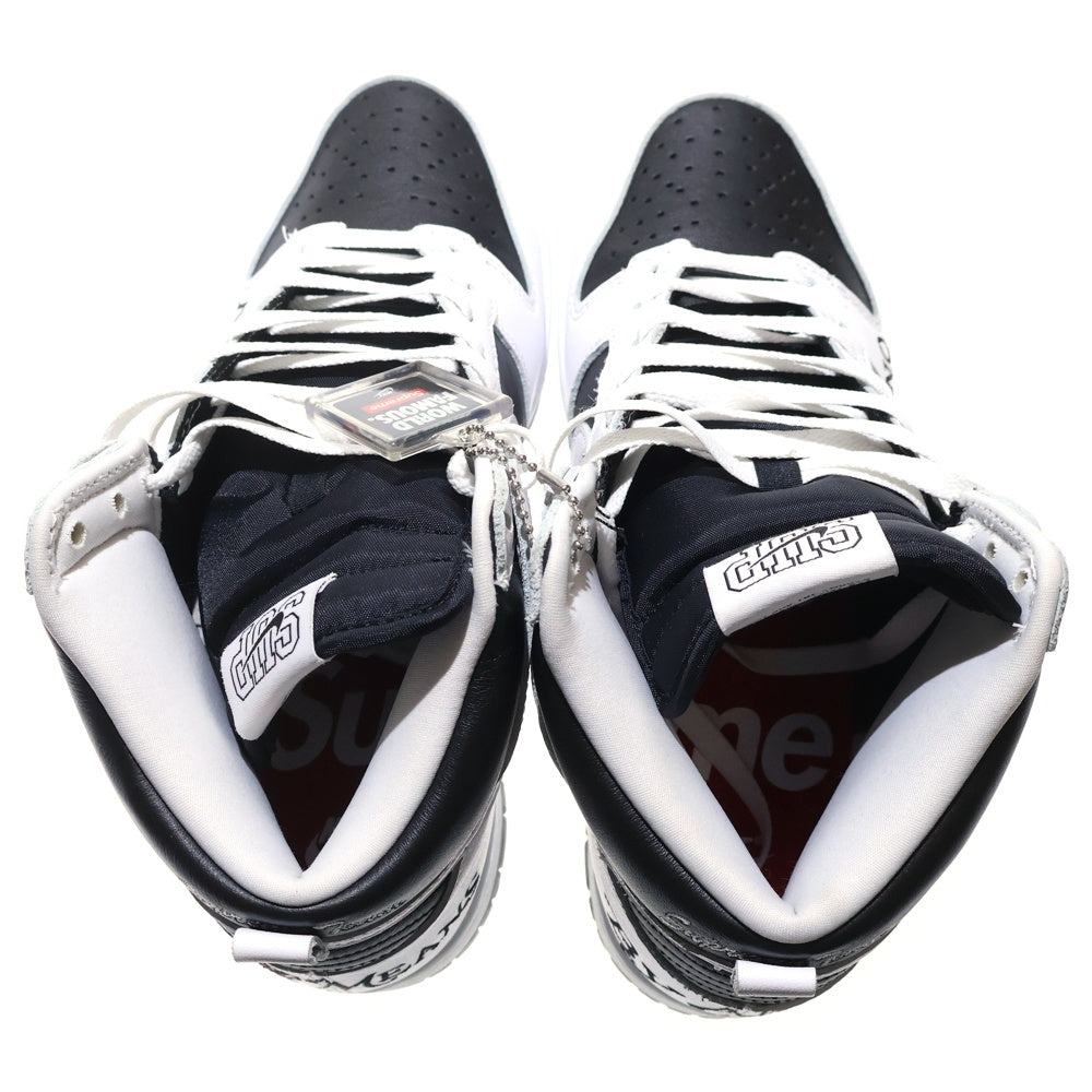 NIKE SB(ナイキエスビー) 22SS × SUPREME DUNK HIGH BY ANY MEANS DN3741-002 シュプリーム ダンク バイ エニー ミーンズ ハイカットスニーカー US8/26cm