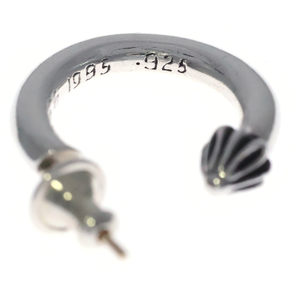 CHROME HEARTS(クロムハーツ) HOOP PLAIN プレーン フープピアス シルバー BCA101