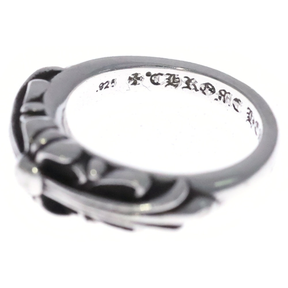 CHROME HEARTS(クロムハーツ) BABY CLASSIC ベイビークラシックフローラルクロスリング シルバー BCA338 レディース