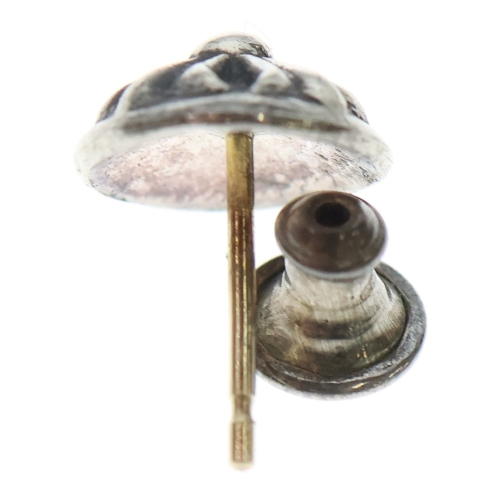 CHROME HEARTS(クロムハーツ) STUD CRSBLL クロスボールスタッドピアス シルバー BCA110