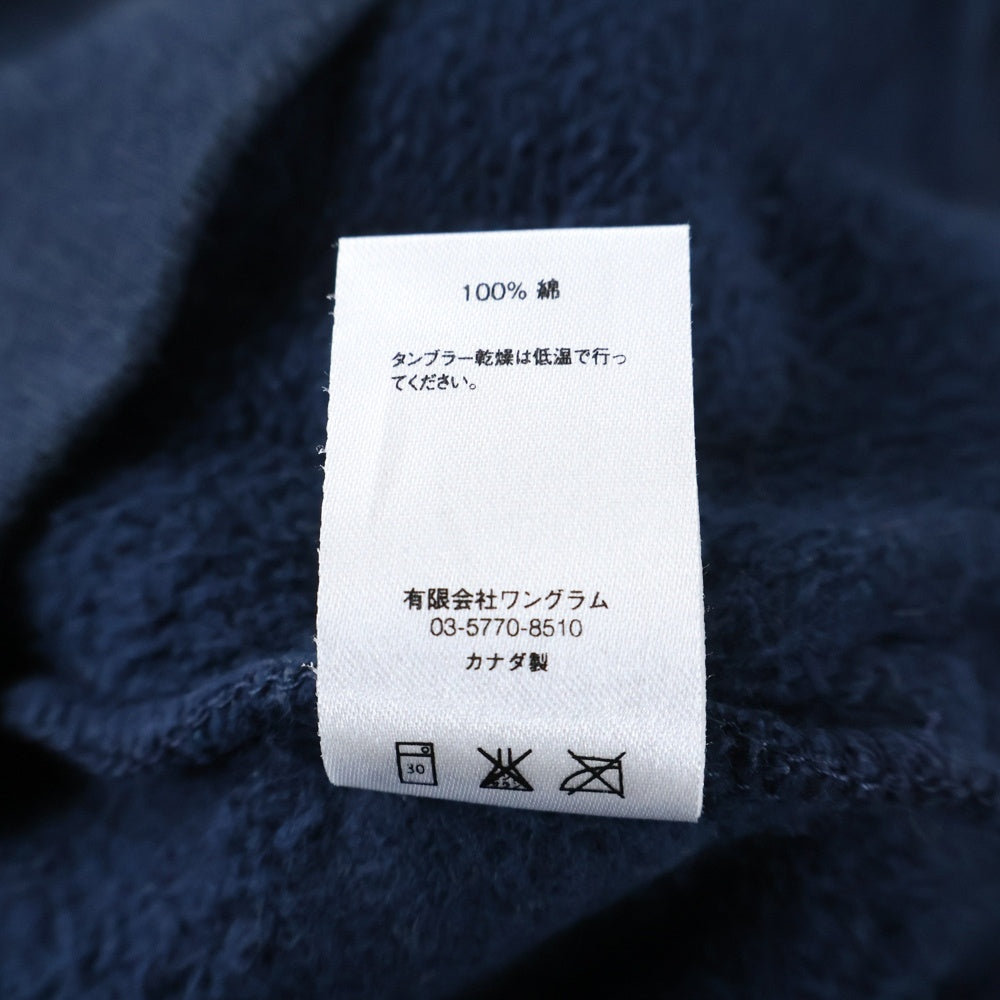 SUPREME(シュプリーム) Sup Half Zip Pullover フロントビッグロゴ ハーフジップ ネイビー