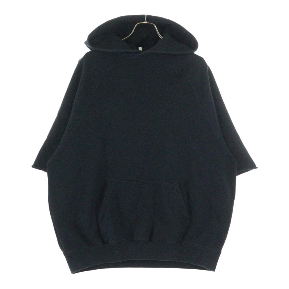 ESSENTIALS FEAR OF GOD(エッセンシャル フィアオブゴッド) オーバーサイズ半袖プルオーバーパーカー ブラック