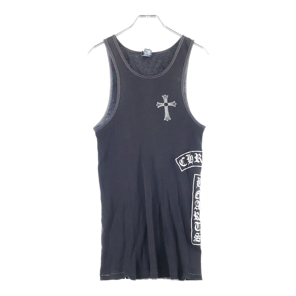 CHROME HEARTS(クロムハーツ) OLD Side T BAR TANK TOP オールド サイド Tバー タンクトップ ブラック
