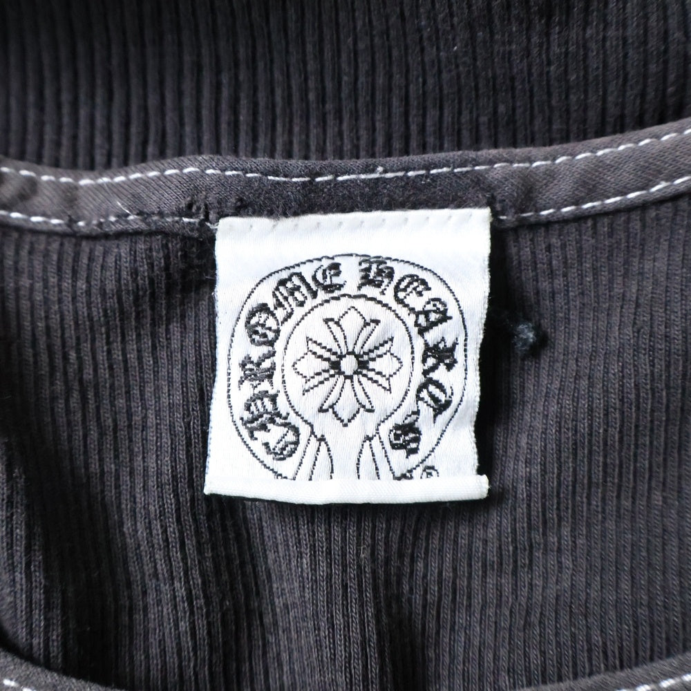CHROME HEARTS(クロムハーツ) OLD Side T BAR TANK TOP オールド サイド Tバー タンクトップ ブラック