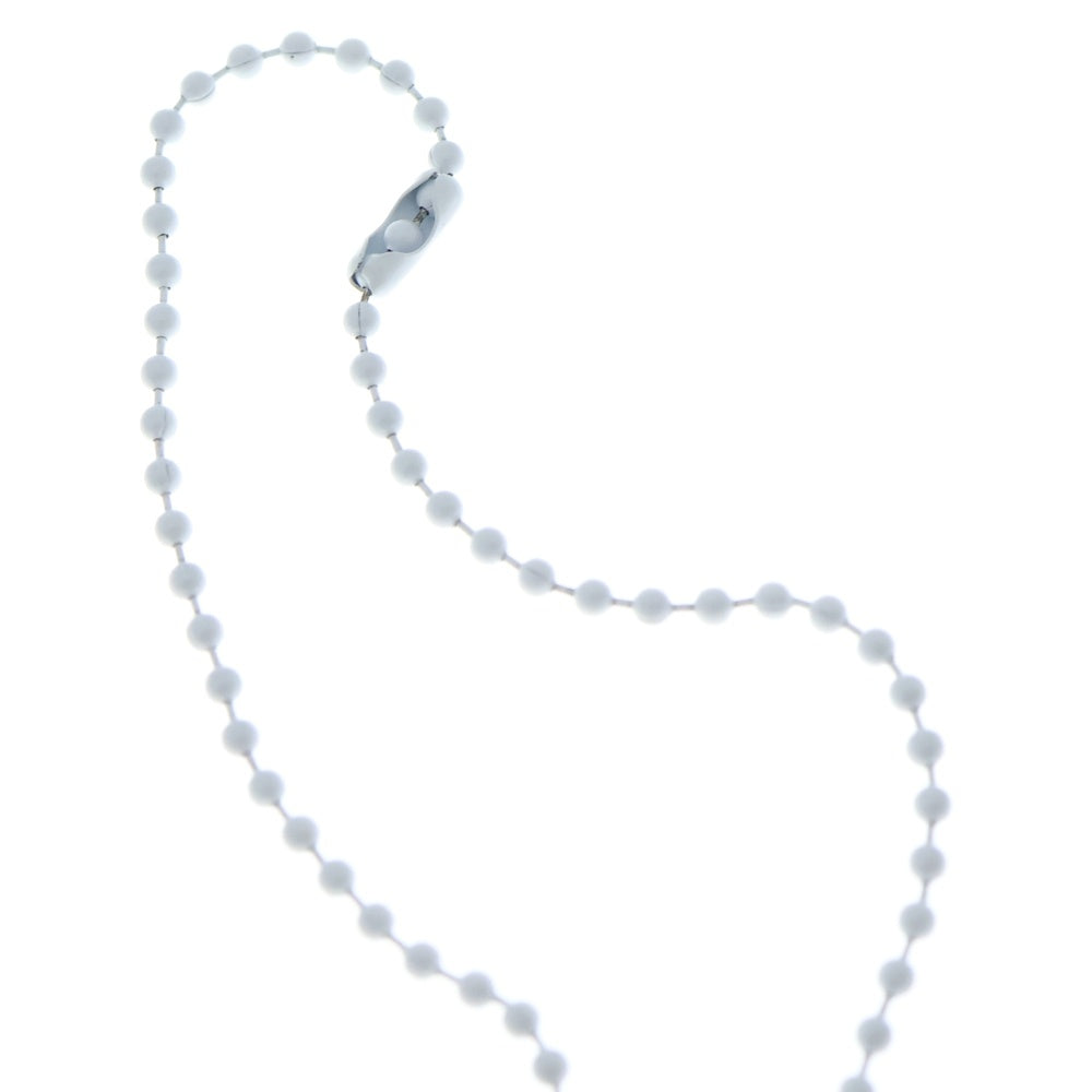 CHROME HEARTS(クロムハーツ) RUBBER LARGE DAGGER ラバーラージダガー シリコンラバーネックレス ホワイト