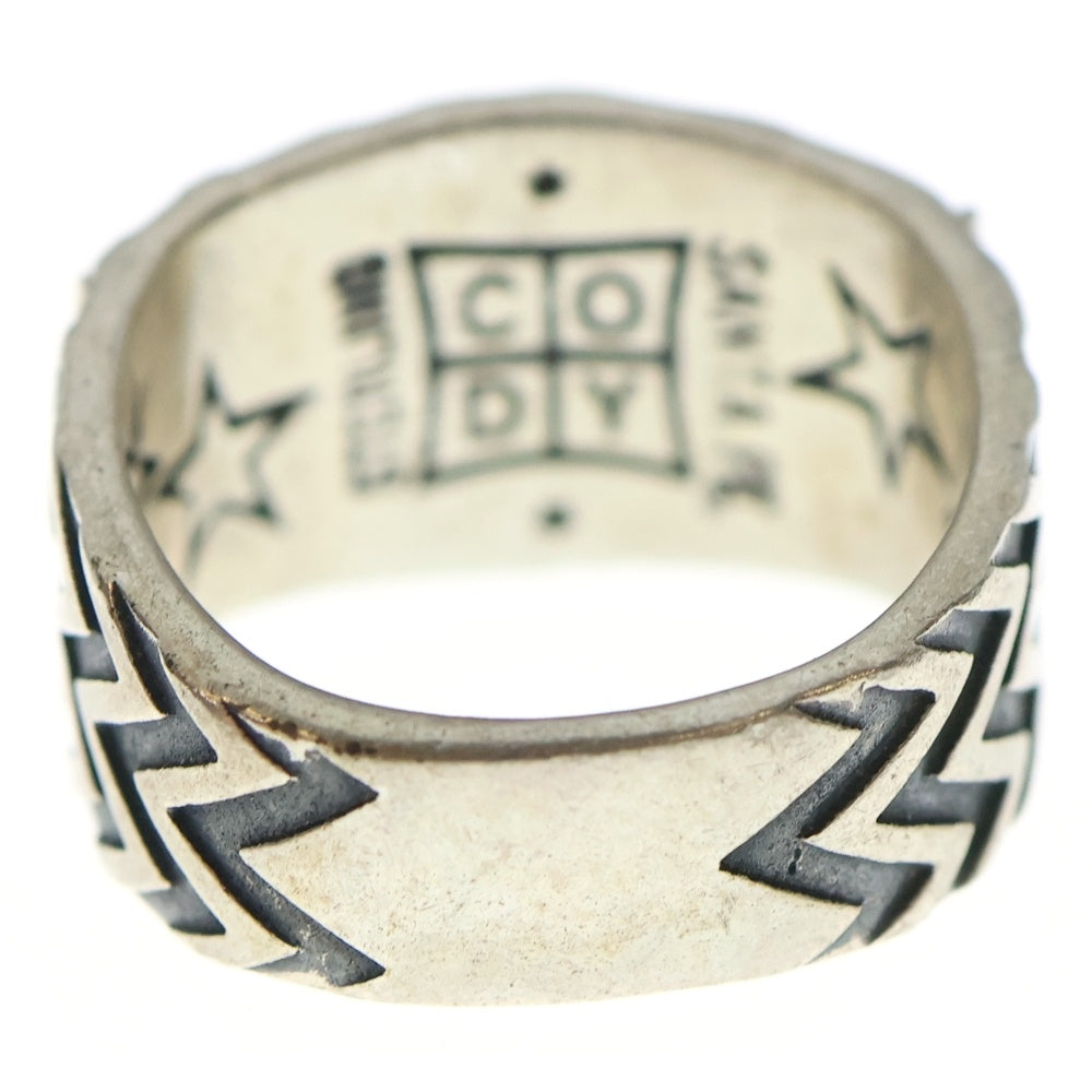 CODY SANDERSON(コディーサンダーソン) Wave Gear 3 Stars ウェーブギア 3スター リング シルバー