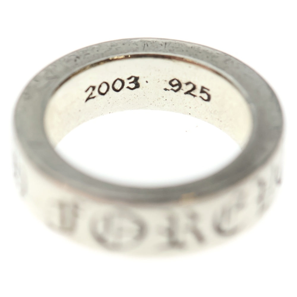 CHROME HEARTS(クロムハーツ) 6mm SPACER FOREVER 6mmスペーサーリング フォーエバーシルバーBCA337