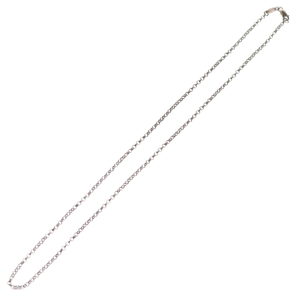 CHROME HEARTS(クロムハーツ) NECKCHAIN R18 ロールチェーンネックレス 18inch シルバー BCA083