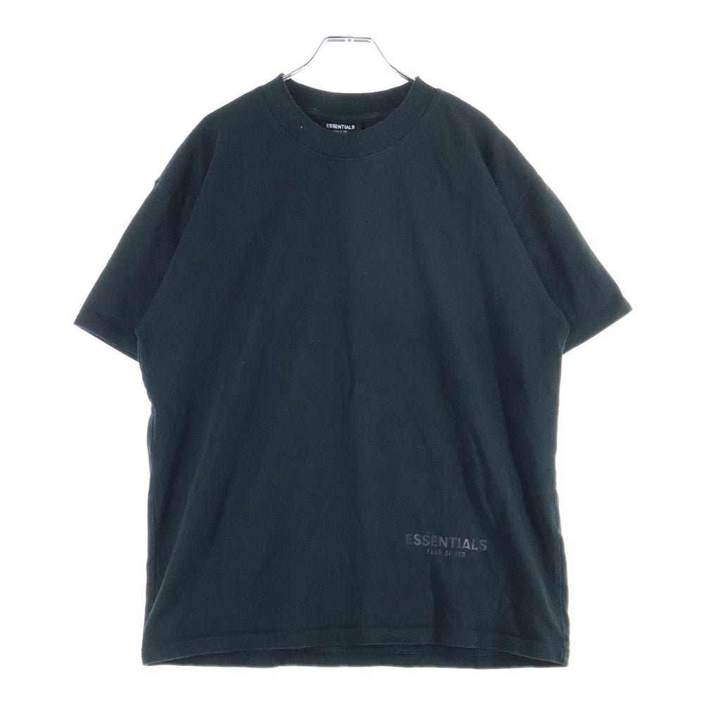 ESSENTIALS FEAR OF GOD(エッセンシャル フィアオブゴッド) バックロゴプリント 半袖Tシャツ クルーネックカットソー ブラック