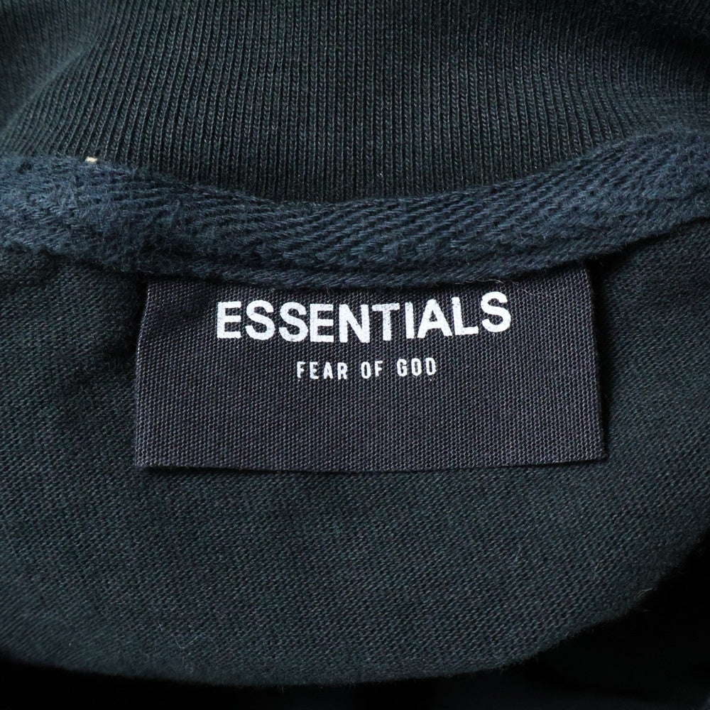 ESSENTIALS FEAR OF GOD(エッセンシャル フィアオブゴッド) バックロゴプリント 半袖Tシャツ クルーネックカットソー ブラック