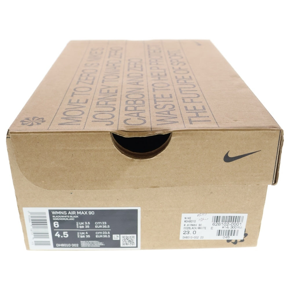 NIKE(ナイキ) WMNS AIR MAX 90 ナイキ ウィメンズ エア マックス 90 ローカットスニーカー ブラック/ホワイト US6/23cm DH8010-002