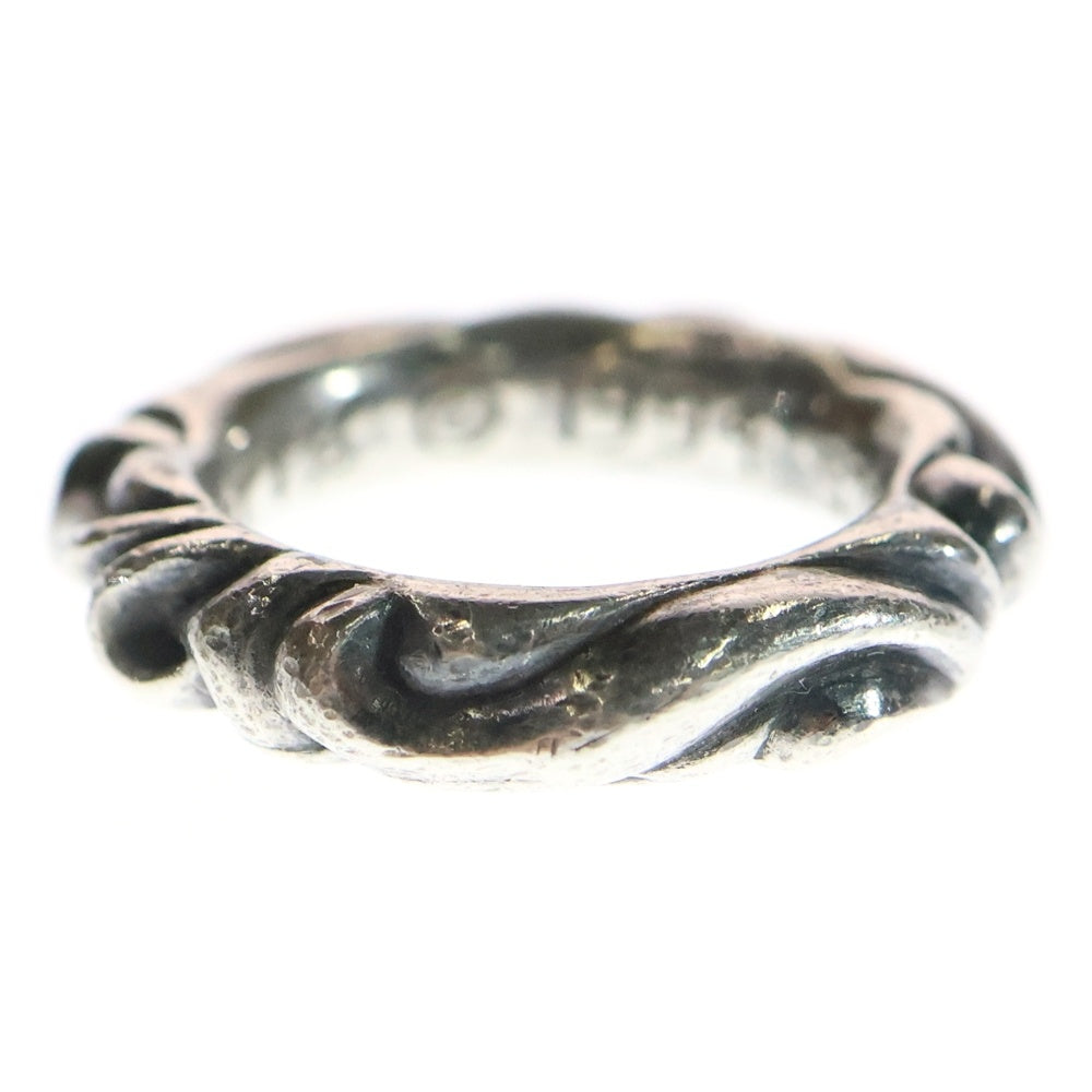 CHROME HEARTS(クロムハーツ) SCRL BAND スクロールバンド リング シルバー BCA351