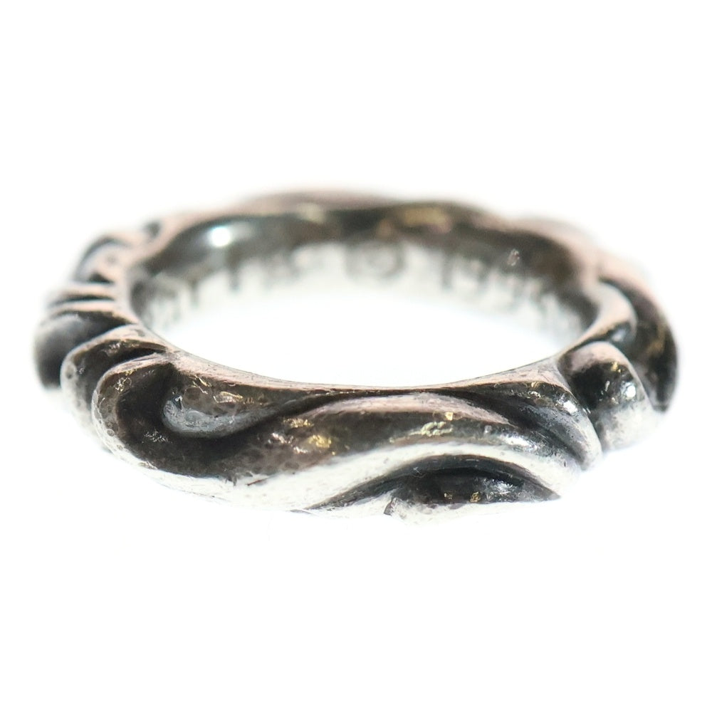 CHROME HEARTS(クロムハーツ) SCRL BAND スクロールバンド リング シルバー BCA351