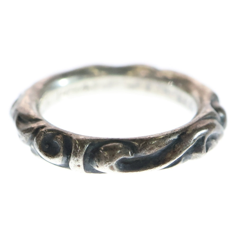 CHROME HEARTS(クロムハーツ) SCRL BAND スクロールバンド リング シルバー BCA351