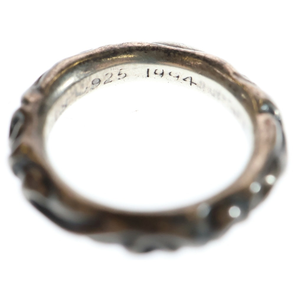 CHROME HEARTS(クロムハーツ) SCRL BAND スクロールバンド リング シルバー BCA351