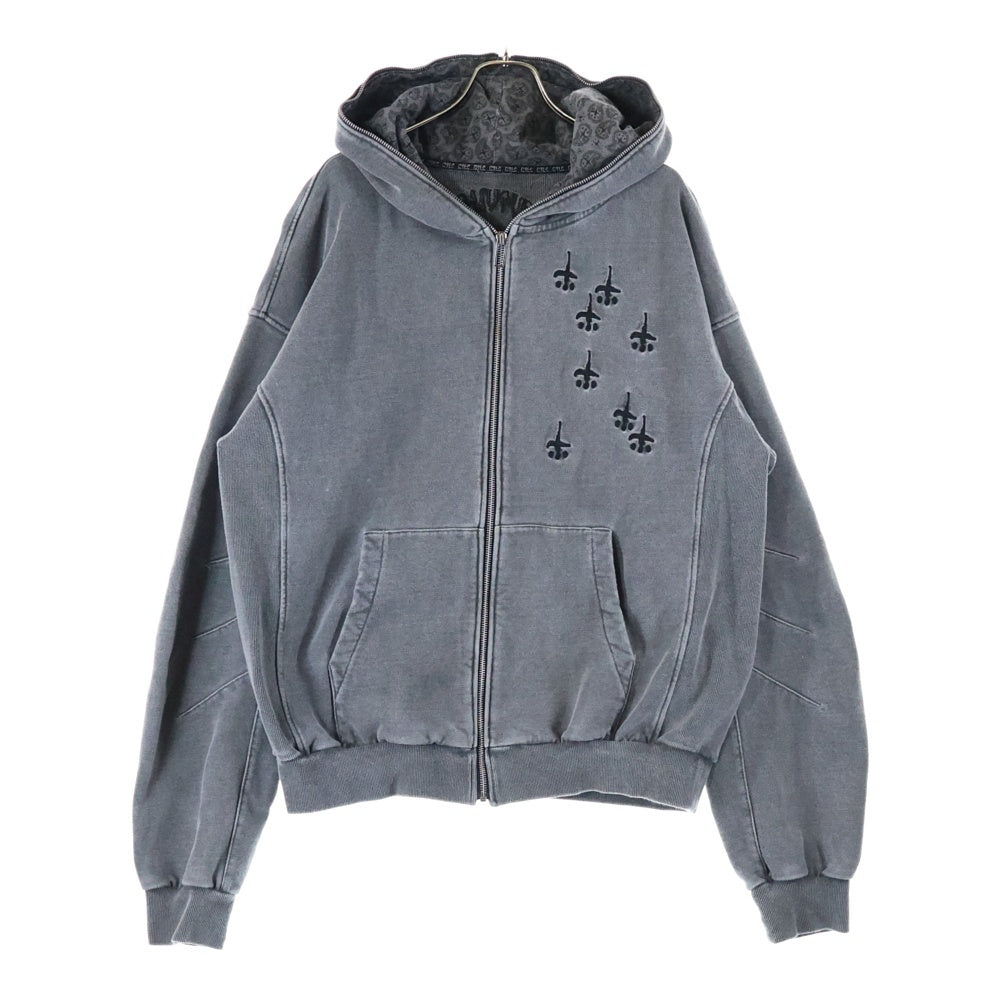 cvtvlist パーカー cvtvlist(カタリスト) usual zip hoodie ユージュアル 刺繍デザイン