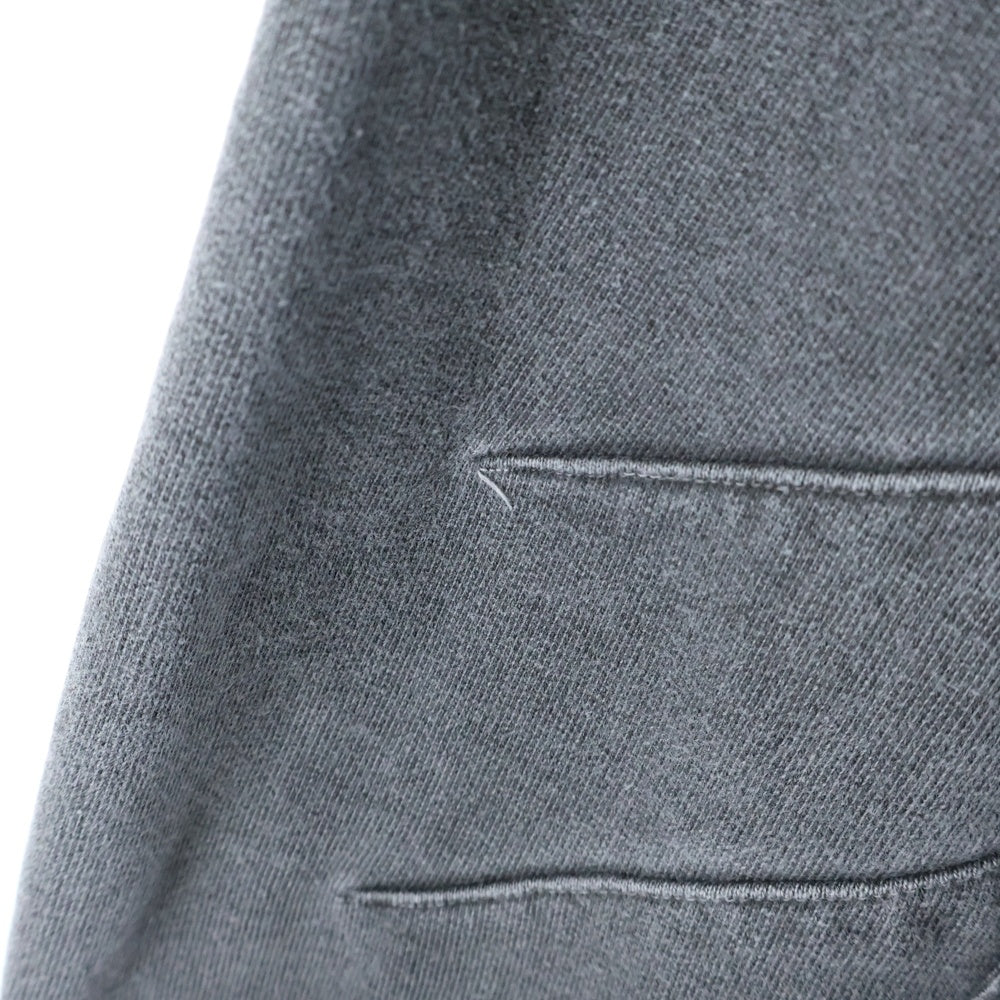 cvtvlist(カタリスト) usual zip hoodie ユージュアル 刺繍デザイン ジップアップパーカー グレー 2201110301