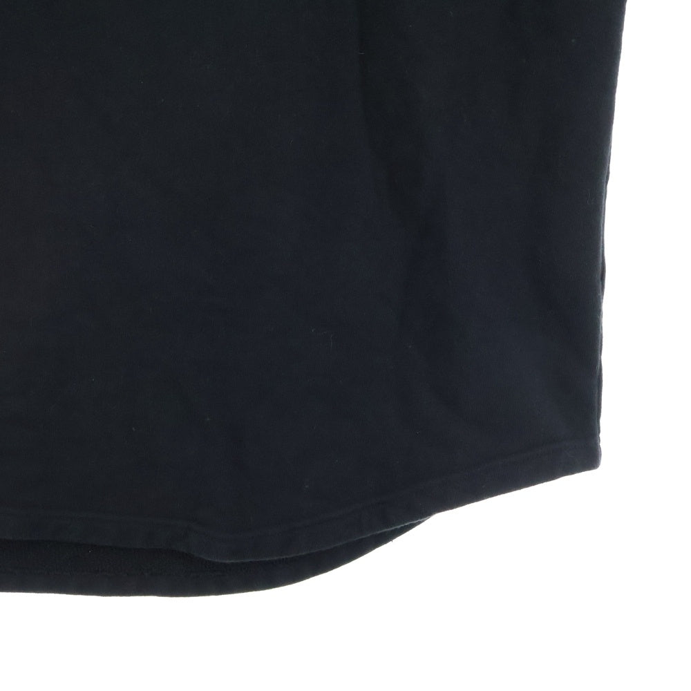 cvtvlist(カタリスト) Usual Tee ユージュアル スウェット 刺繍 Tシャツ 半袖カットソー ブラック 2301070301